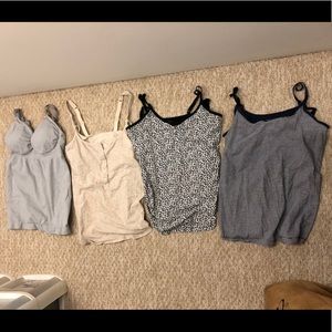 Nursing tank top bundle